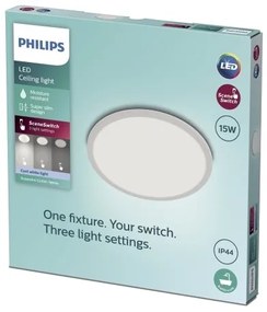 Philips - LED Dimmelhető fürdőszobai lámpa SCENE SWITCH LED/15W/230V IP44