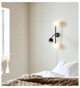 Beside fekete fali lámpa, magasság 60 cm - Markslöjd