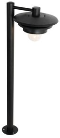 Design kültéri oszloplámpa fekete 100 cm IP44 - Morty