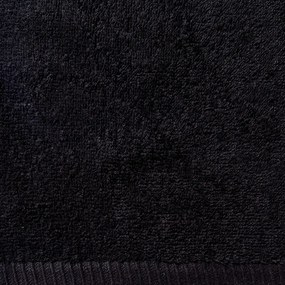 Fekete gyorsan száradó frottír pamut törölköző szett 4 db-os 30x30 cm Quick Dry – Catherine Lansfield