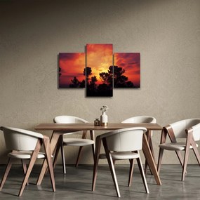 Naplemente képe (90x60 cm)