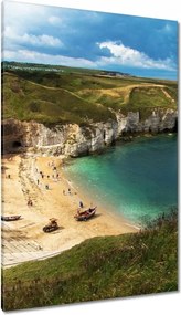 Vászonkép 80x120 Gyönyörű öböl és szikla