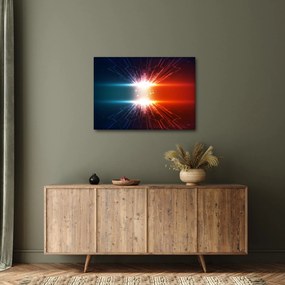 Absztrakt kép az aktív töltés (70x50 cm)