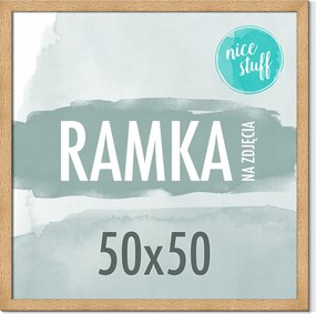 Képkeret 50x50 Képkeretek Fénykép szögletes Mdf Barna