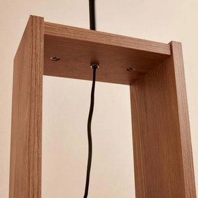 Állólámpa AYD 1xE27/40W/230V barna/bézs