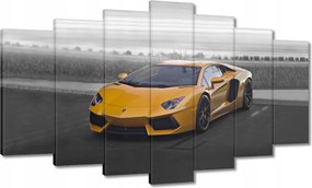 Vászonkép 140x80 Narancssárga autó