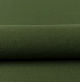 Sötétzöld design fotel ALPAH B VELVET