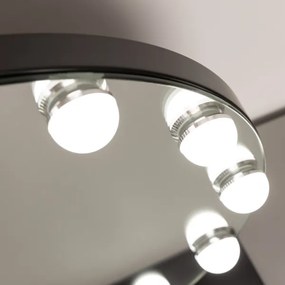 Brilagi - LED állítható smink tükör HOLLYWOOD LED/12W/230V 3000-6500K