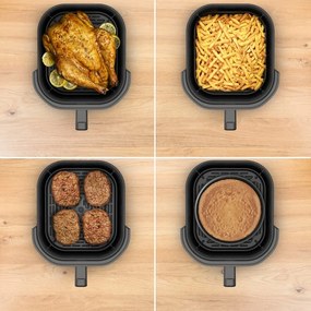 Sötétszürke forrólevegős fritőz Infrared EY832HE0 – Tefal