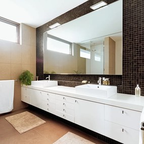 RENDL SAVOY 24 na skříňku chrom 230V LED 8W 120° IP44 3000K