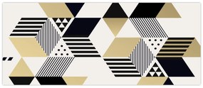 Kép - Geometriai formák N⁰1 (120x50 cm)