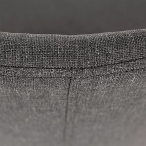 Irodai szék, szürke/króm, EDIZ