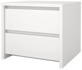 Fehér éjjeliszekrény Next – Tvilum