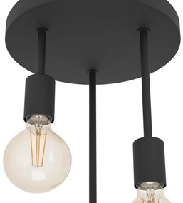 Eglo 43126 - Csillár rúdon WILMCOTE 3xE27/60W/230V