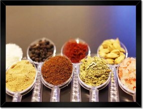 Poszterek keretben 40x30 Keleti fűszerek