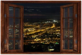 Poszterek 60x40 Tájkép éjszakai felvételen