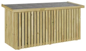 Tároló Láda 119x44x58.5 cm Kezelt Fenyőfa