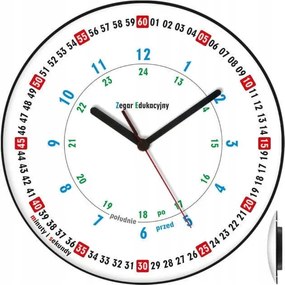 Jól Olvasható Oktatási Óra Az Idő Tanulásához A Gyermekek Számára