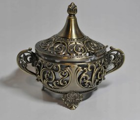 Antik arany Cukortartó