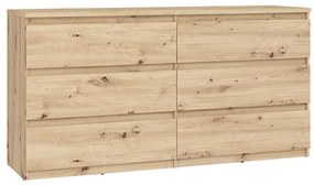 MAO fiókos komód, artisan tölgy