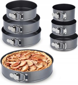 7 db-os sütőforma szett Relaxdays 28 x 28 cm