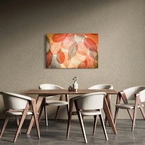 Festett őszi levelek képe (90x60 cm)