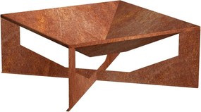 Vento Kerti tűzrakóhely 70 x 70 x 30 cm, corten CORGARDEN 1015