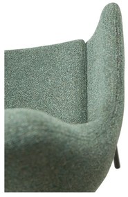 Világoszöld buklé fotel Zimmer – DAN-FORM Denmark