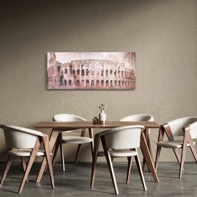 Kép - Vintage képeslap a városról N⁰2 (120x50 cm)