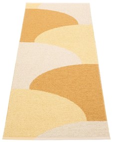 Okkersárga kültéri-beltéri futószőnyeg 70x180 cm Hill Ochre Pale Yellow – Pappelina