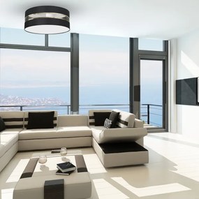 Mennyezeti lámpa ULTIMO 2xE27/60W/230V fekete