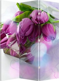 Paraván - csokor tulipán (126x170 cm)