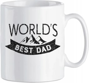 Bögre nyomott mintás Ajándék Legjobb Apa 330 ml