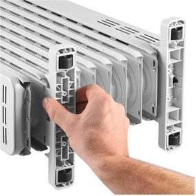 Sencor - 9 bordás olajradiátor 800/1200/2000W/230V fehér