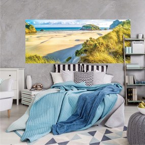 Fotótapéta Tengerpart Dűnék Fű Pihenés Nyár Design 250x104 nélkül +ragasztó