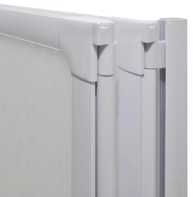 Zuhany kádparaván Fal 117 x 120 cm 3 panelek összecsukható