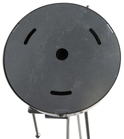 Függőlámpa fekete lenvászon árnyékolókkal sötétszürke 35 cm 2-lámpás - Blitz