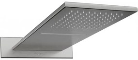 Mexen Waterfall slim fejzuhany 50 x 22 cm, Sötétszürke - 79190-66