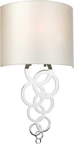 Elstead Lighting Curtis CURTIS-MEDIUM-PC Fali lámpa 1x60W/E27