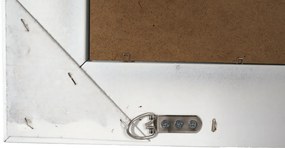 Tükör, fehér fa keret, MALKIA 8