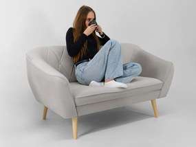 Wilsondo DEANA II kárpitozott kanapé 140x74 - szürke