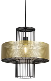 Design lógólámpa arany fekete színben 40 cm - Tess