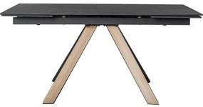 Kerámia bővíthető étkezőasztal 90x160 cm Azur – Marckeric