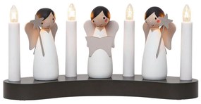 Eglo 411002 - Karácsonyi gyertyatartó ANGEL CHOIR 4xE10/3W/230V