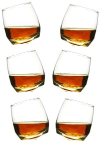 6 db-os hintázó whiskys pohár szett, 200 ml - Sagaform