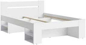 Franciaágy 160 cm Nepo Plus 14 (fehér) (ágyrács nélkül) . 1098328