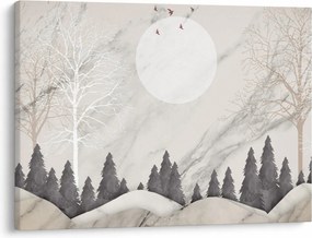Kép - Téli táj (70x50 cm)