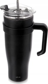 Termosz termo bögre acél fekete Orion tömítéssel 1,2 l