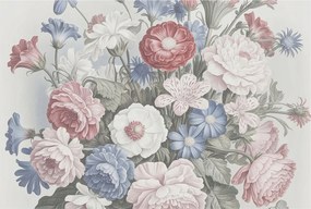 Fotótapéta Fali ragasztó szett Színes csokor 104x70 ragasztó