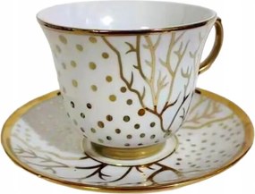 Kávés- és teáscsésze csészealjjal 250ml GP2474